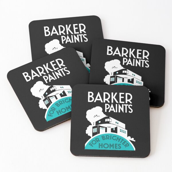 Item preview, BARKER PAINTS - ADVERT designed and sold by ThrowbackAds.