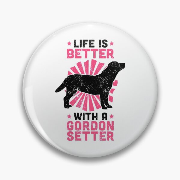 Item preview, Life with Gordon Setter British Pointing Dog designed and sold by madgrfx.