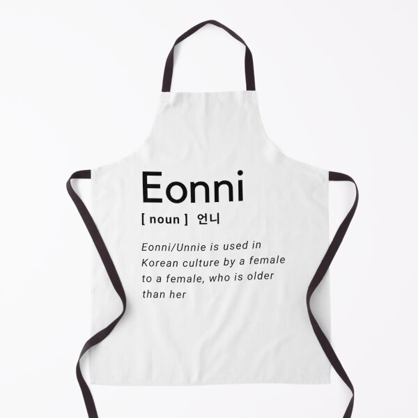 Item preview, Eonni Unnie Korean Word designed and sold by Kdramaspot.