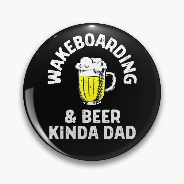 Item preview, Wakeboarding & beer kinda dad designed and sold by TheGreenGoat.