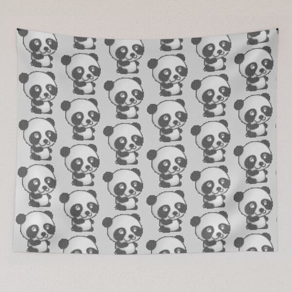 Item preview, knitted sweater panda designed and sold by thetypographer.