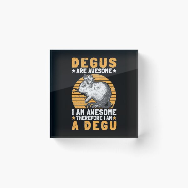 Item preview, Degu are fantastic rodents Chilean rodents designed and sold by madgrfx.