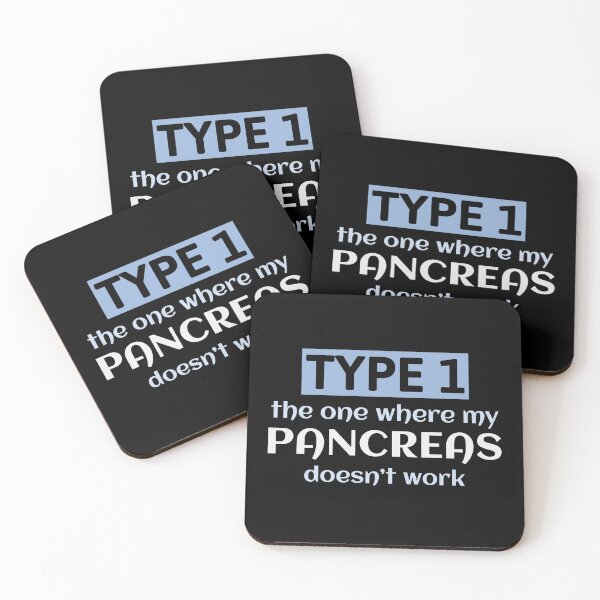 Item preview, T1D Diabetes Type 1 Funny Quotes Sarcastic Humour designed and sold by CuteDesigns1.