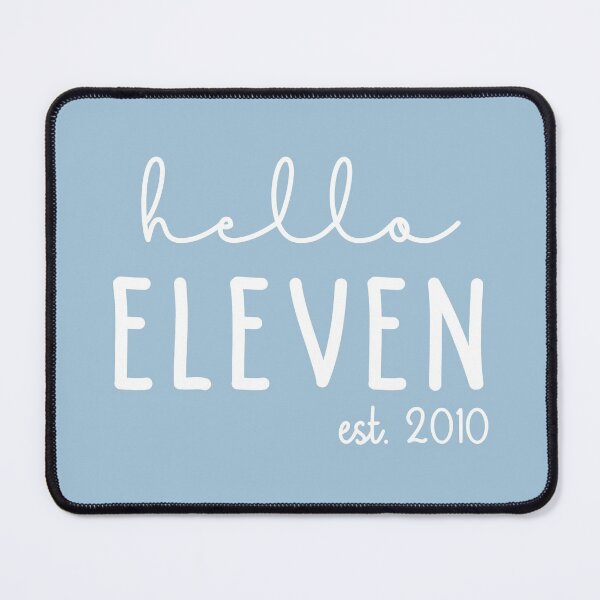 Item preview, Hello Eleven est 2010 | 11th birthday gift outfit | Born in 2010 | Turning 11 years old | Birthday girl designed and sold by Violet Treasures.