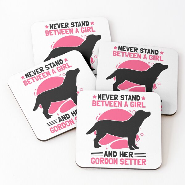 Item preview, Girl with Gordon Setter British Pointing Dog designed and sold by madgrfx.