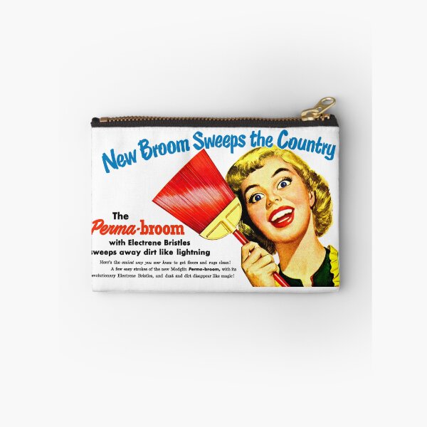 Item preview, PERMA BROOM (WITH ELECTRENE BRISTLES) - ADVERT designed and sold by ThrowbackAds.