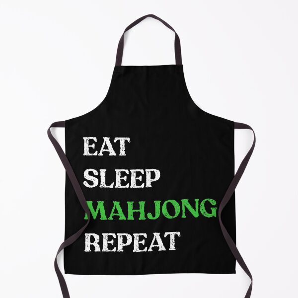 Item preview, Eat Sleep Mahjong Repeat! It's Mahjong Time Mahjongg Fans! designed and sold by teeworthy.