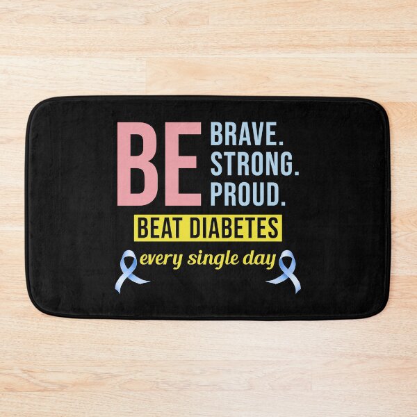 Item preview, Diabetes Awareness Supporter Fighters Motivational designed and sold by CuteDesigns1.