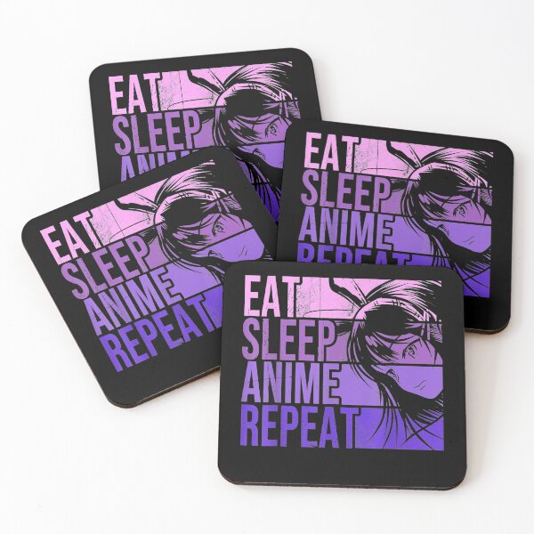 Item preview, Eat Sleep Anime Repea Anime Lovers Idea Girls designed and sold by SemajshiMaah.