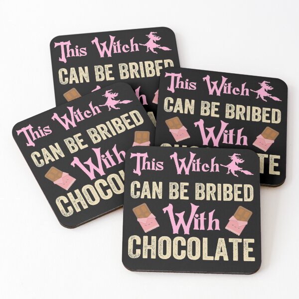 Item preview, Funny Halloween This Witch Can Be Bribed With Chocolate, Halloween costume for chocolate lovers designed and sold by NiceSpot.