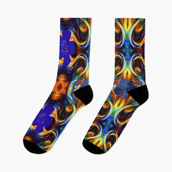 Item preview, Vibrant Psychedelic Botanical Abstract Pattern, Graphic Psychedelic Abstract Art, Inspired by Nature-floral abstract art, Graphic Psychedelic Abstract Art, Inspired by Nature-floral abstract art designed and sold by Adri Barnard.