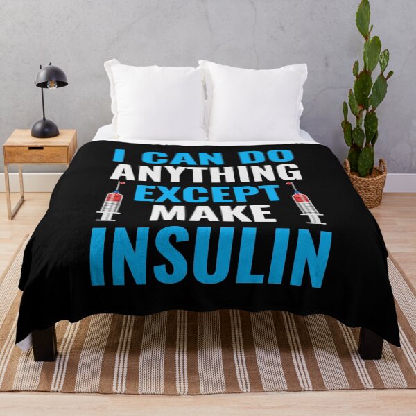 Item preview, Diabetes Awareness Funny Quotes Sarcastic Humour designed and sold by CuteDesigns1.