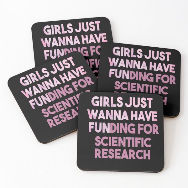 Item preview, Girls Just Wanna Have Funding - Funny Saying, Scientific Research, March for Science designed and sold by Heddar Badreddine.