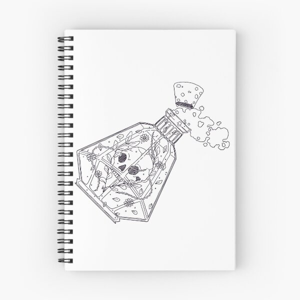 Item preview, Smokey Skull Potion designed and sold by Yolenia Lee.