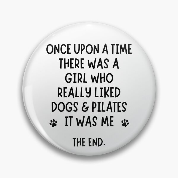 Item preview, A girl who really liked dogs & pilates designed and sold by TheGreenGoat.