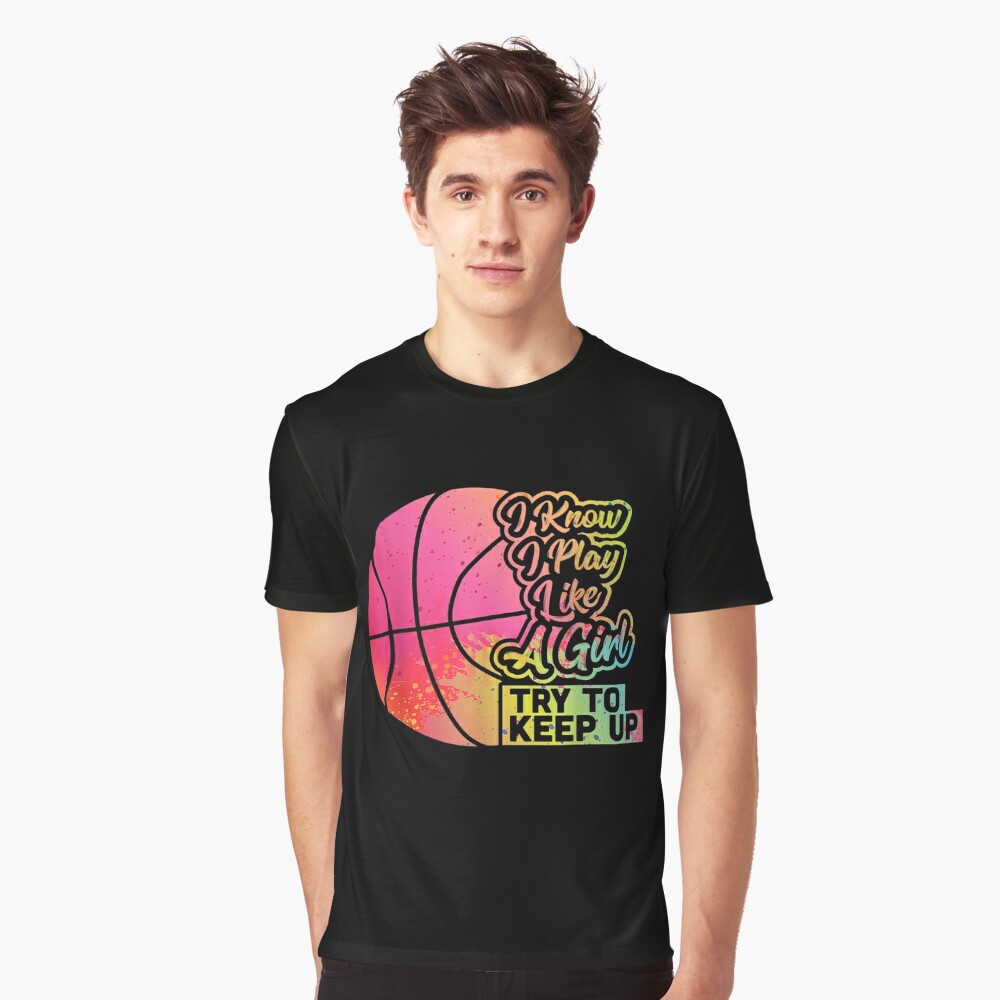 Play with Heart - Girls Basketball T-shirt – Unpredictable Girl