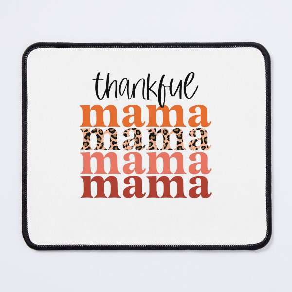 Item preview, Mom Thankful Mama Thanksgiving Stacked Fall Autumn October Halloween Leopard designed and sold by clothesy7.