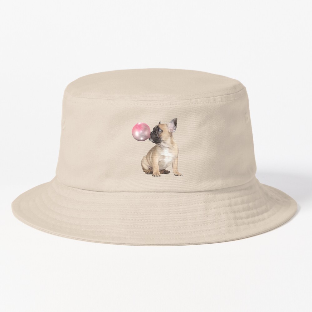 Women Bucket Hats All The Frenchies Pink Stripes Cute French Bulldog Dog Hot  Summer Fishing Fisherman Cap Animal Puppy Panamka - AliExpress