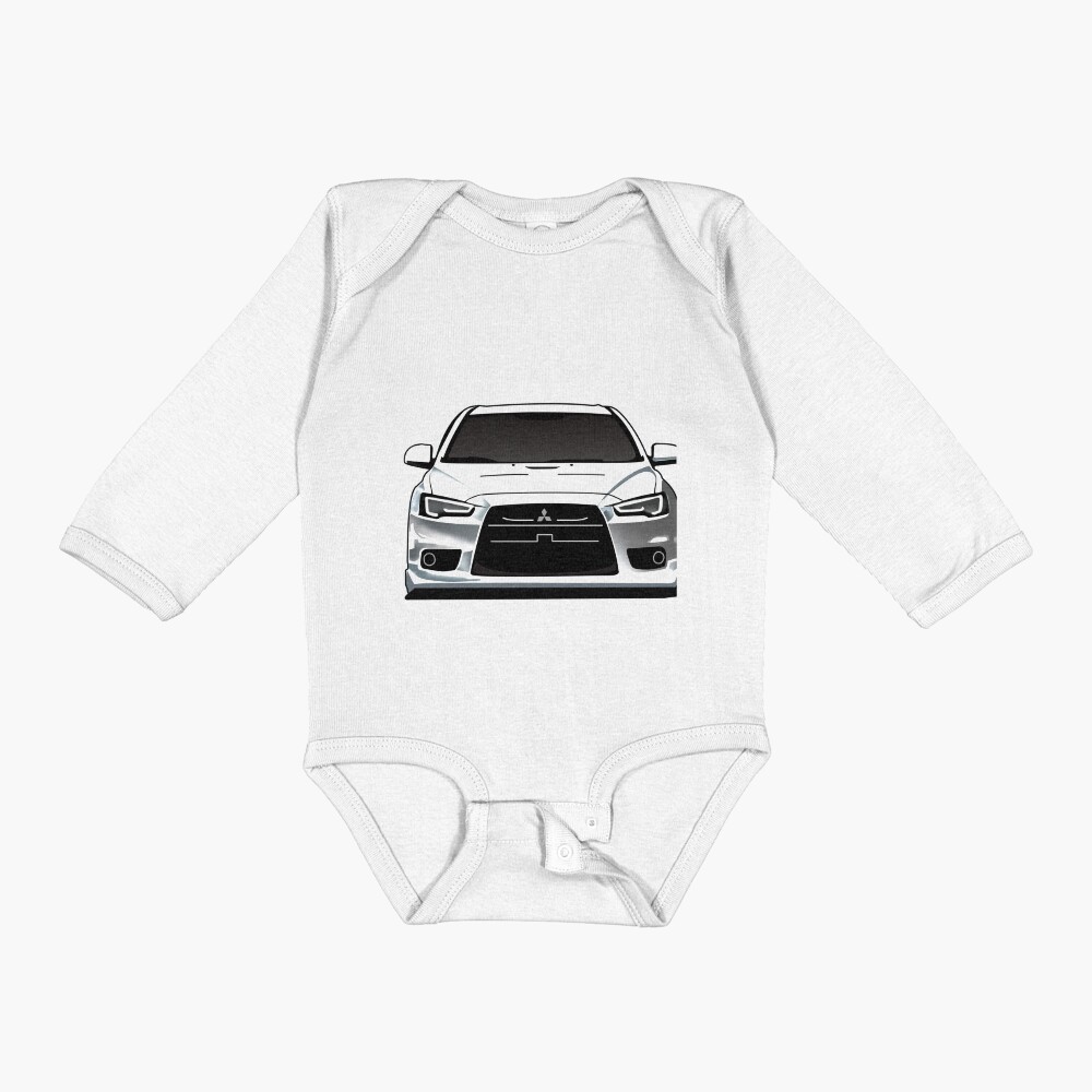 Evo X Mitsubishi Evolution  Baby One-Piece