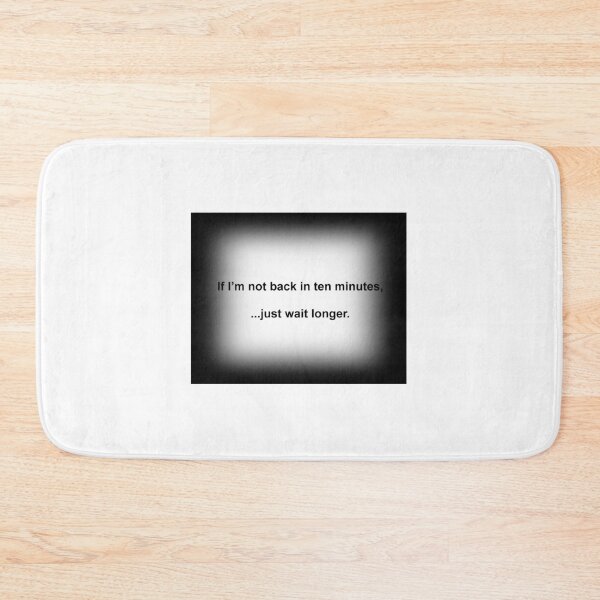 Item preview, Just Wait designed and sold by Crom1957.