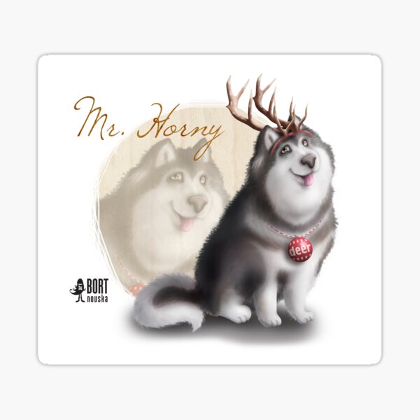 Mr. Horny Sticker