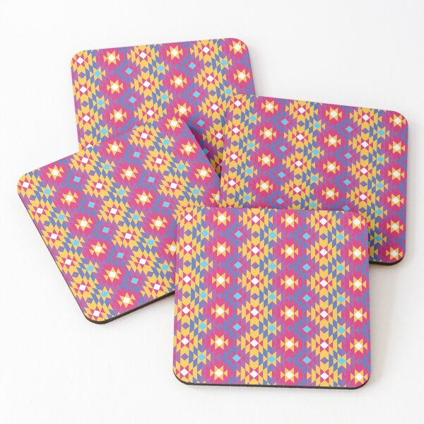 Item preview, colorful ethnic geometric pattern designed and sold by GeomePattern.