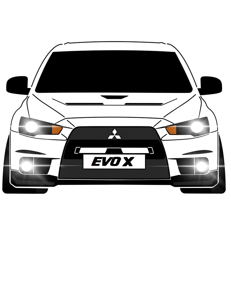 lancer Evolution X Baby One-Piece