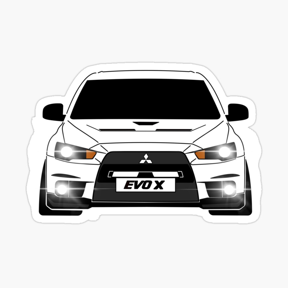 lancer Evolution X Baby One-Piece