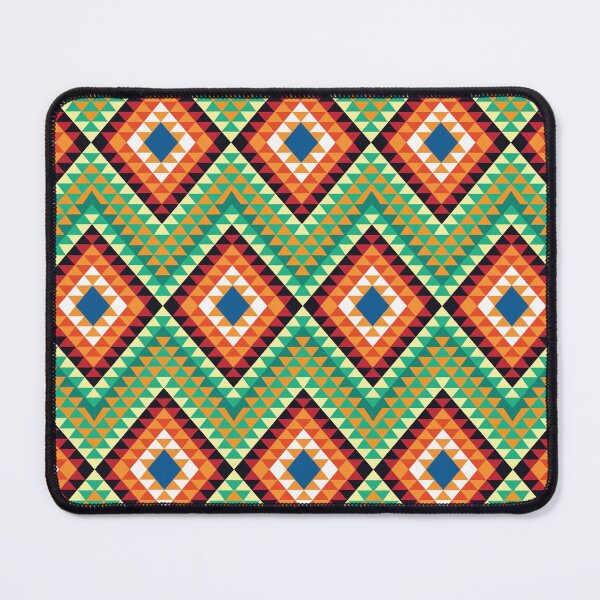 Item preview, colorful ethnic geometric pattern designed and sold by GeomePattern.
