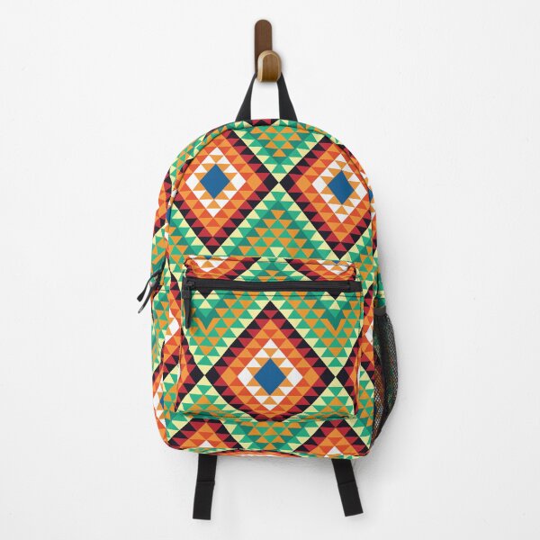 Item preview, colorful ethnic geometric pattern designed and sold by GeomePattern.