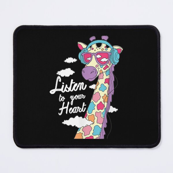 Item preview, Cool Giraffe With Headphones And Sunglasses designed and sold by maudean.