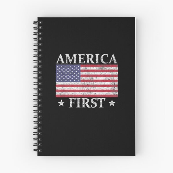 Item preview, AMERICA FIRST USA AMERICAN FLAG PATRIOTTARS ANDTRIPES designed and sold by LochyshiArah.