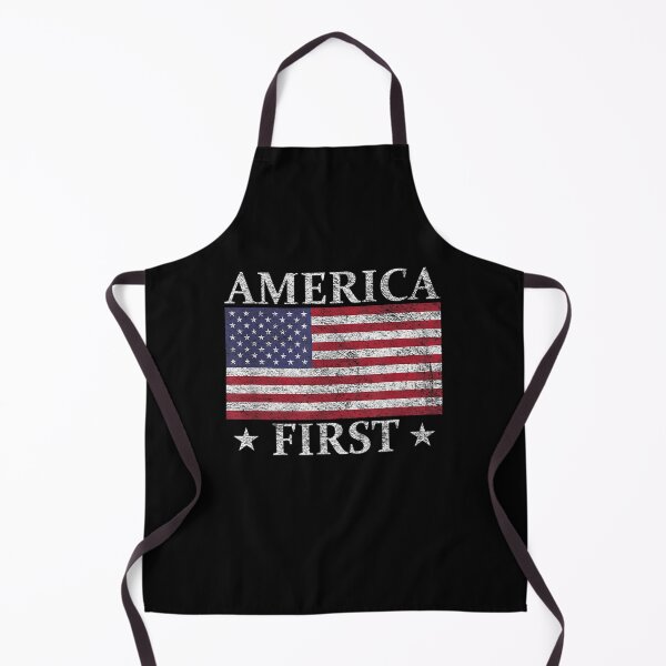 Item preview, AMERICA FIRST USA AMERICAN FLAG PATRIOTTARS ANDTRIPES designed and sold by LochyshiArah.