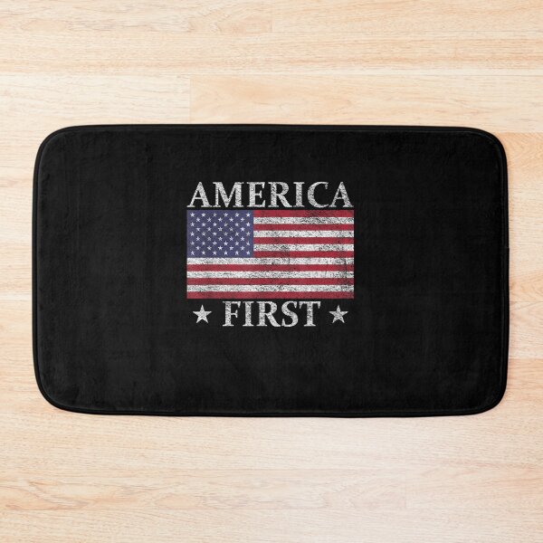 Item preview, AMERICA FIRST USA AMERICAN FLAG PATRIOTTARS ANDTRIPES designed and sold by LochyshiArah.
