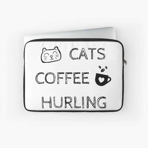Item preview, Cats. Coffee. Hurling designed and sold by TheGreenGoat.