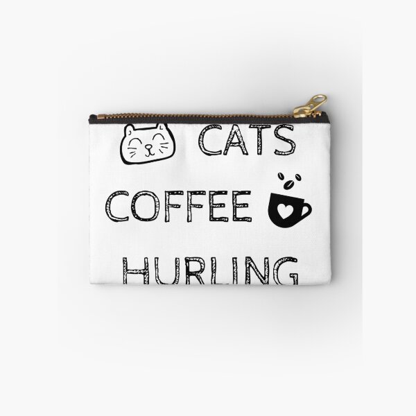 Item preview, Cats. Coffee. Hurling designed and sold by TheGreenGoat.