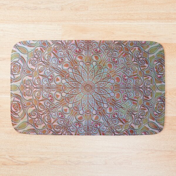 Item preview, Boho Watercolor Mandala  designed and sold by shantilovesart.