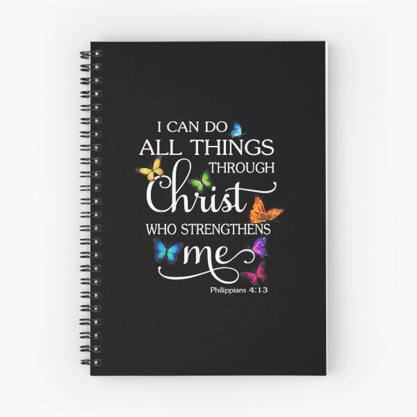 Item preview, I Can Do All Things Through Christ Butterfly Art Religious designed and sold by LochyshiArah.