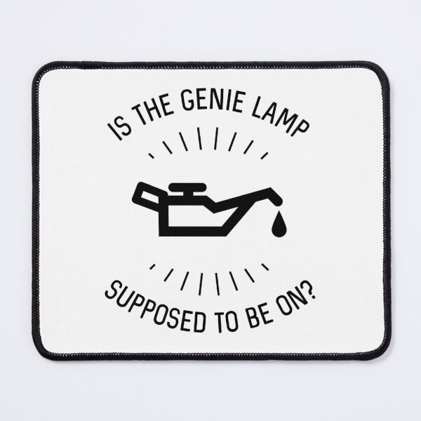 Item preview, Is The Genie Lamp Supposed To Be On? designed and sold by Martini-Four.