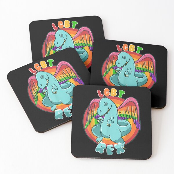 Item preview, Lgbt Rex Rainbow Flag Dinosaur Gay Pride Gift designed and sold by maudean.