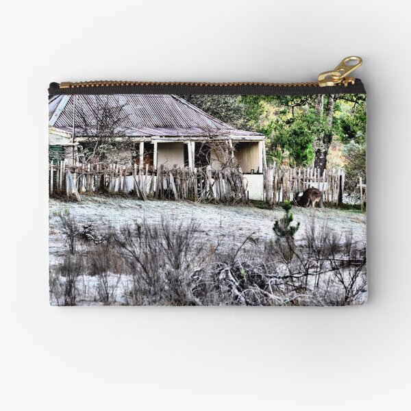 Frosty Morning - Hill End NSW Australia Zipper Pouch