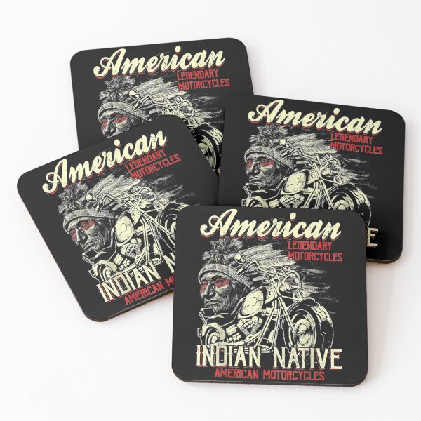 Item preview, Retro Vintage American Motorcycle Indian For Old Biker Gifts designed and sold by angelata.