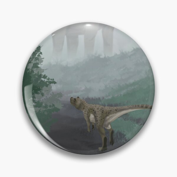 Item preview, Dinosaurs in fog art print  designed and sold by InterfectorFactory.
