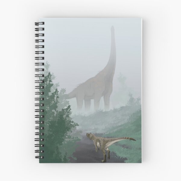 Artikelvorschau, Dinosaurier im Nebel Kunstdruck entworfen und verkauft von InterfectorFactory.