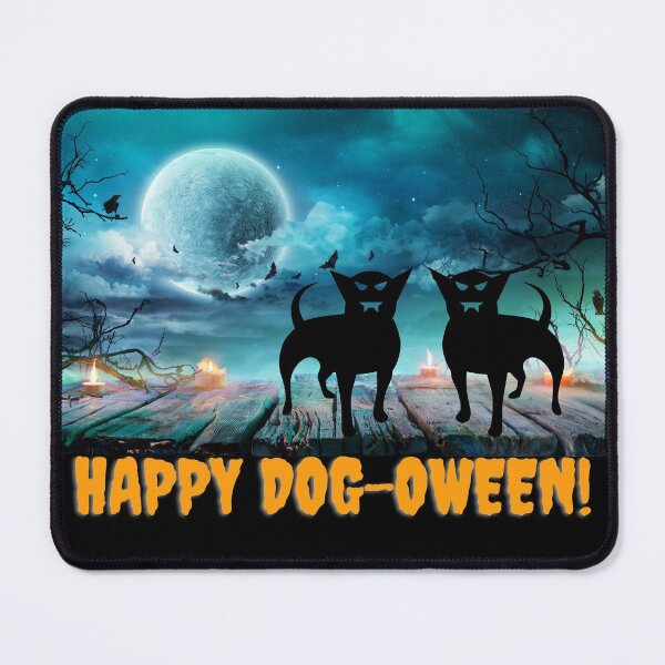 Item preview, Happy Dog-Oween! - Halloween designed and sold by GreenEnvytt.