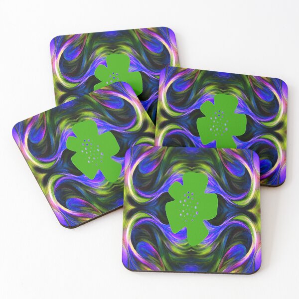 Item preview, Vibrant Psychedelic Botanical Abstract Pattern, 5, Graphic Psychedelic Abstract Art, Inspired by Nature-floral abstract art, Graphic Psychedelic Abstract Art, Inspired by Nature-floral abstract art designed and sold by Adri Barnard.
