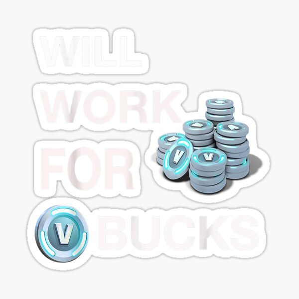 vbuck stickers for sale redbubble