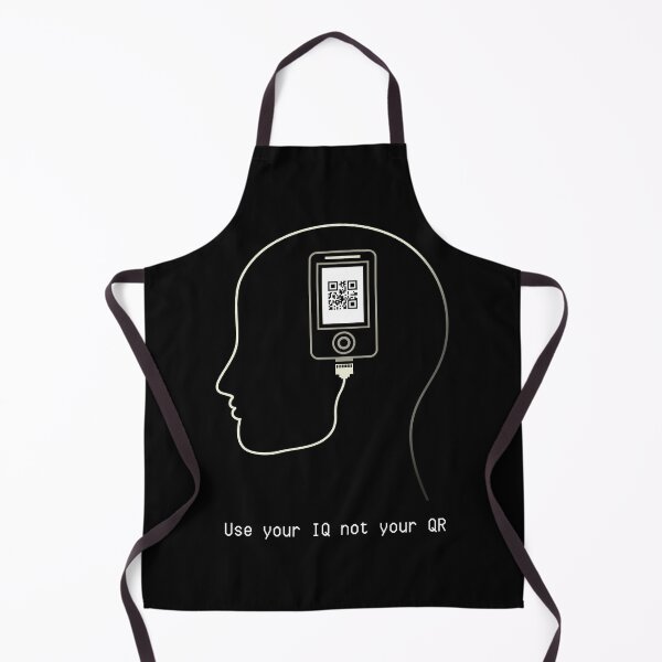 Item preview, Use your IQ not your QR designed and sold by LiToDesignCo.