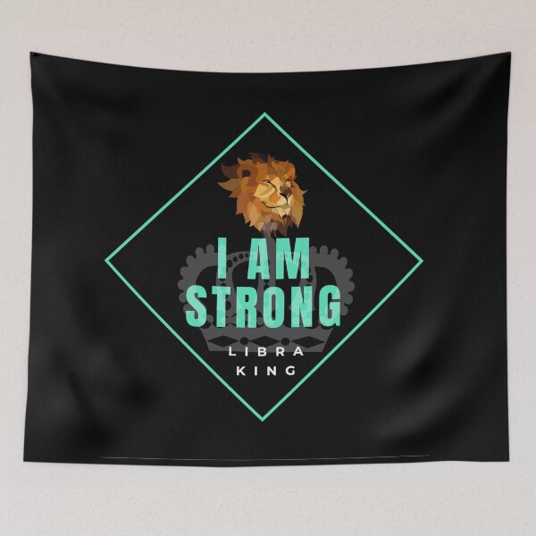 Item preview, I am strong libra king design designed and sold by Shenuka93.