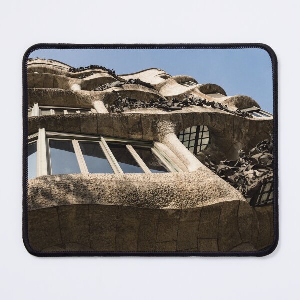 Item preview, Freeform Rhythms in Stone, Iron and Glass - Antoni Gaudi’s La Pedrera or Casa Mila in Barcelona, Spain designed and sold by Georgia Mizuleva.